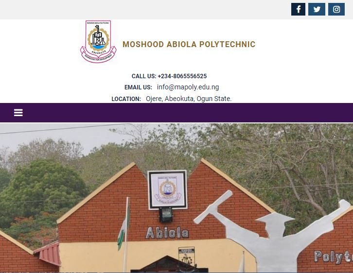 MAPOLY Post UTME Screening Form