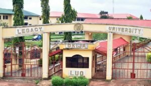 Legacy University Post UTME Screening Form