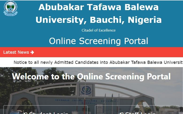 ATBU Student Portal | portal.atbu.edu.ng- How to Login.